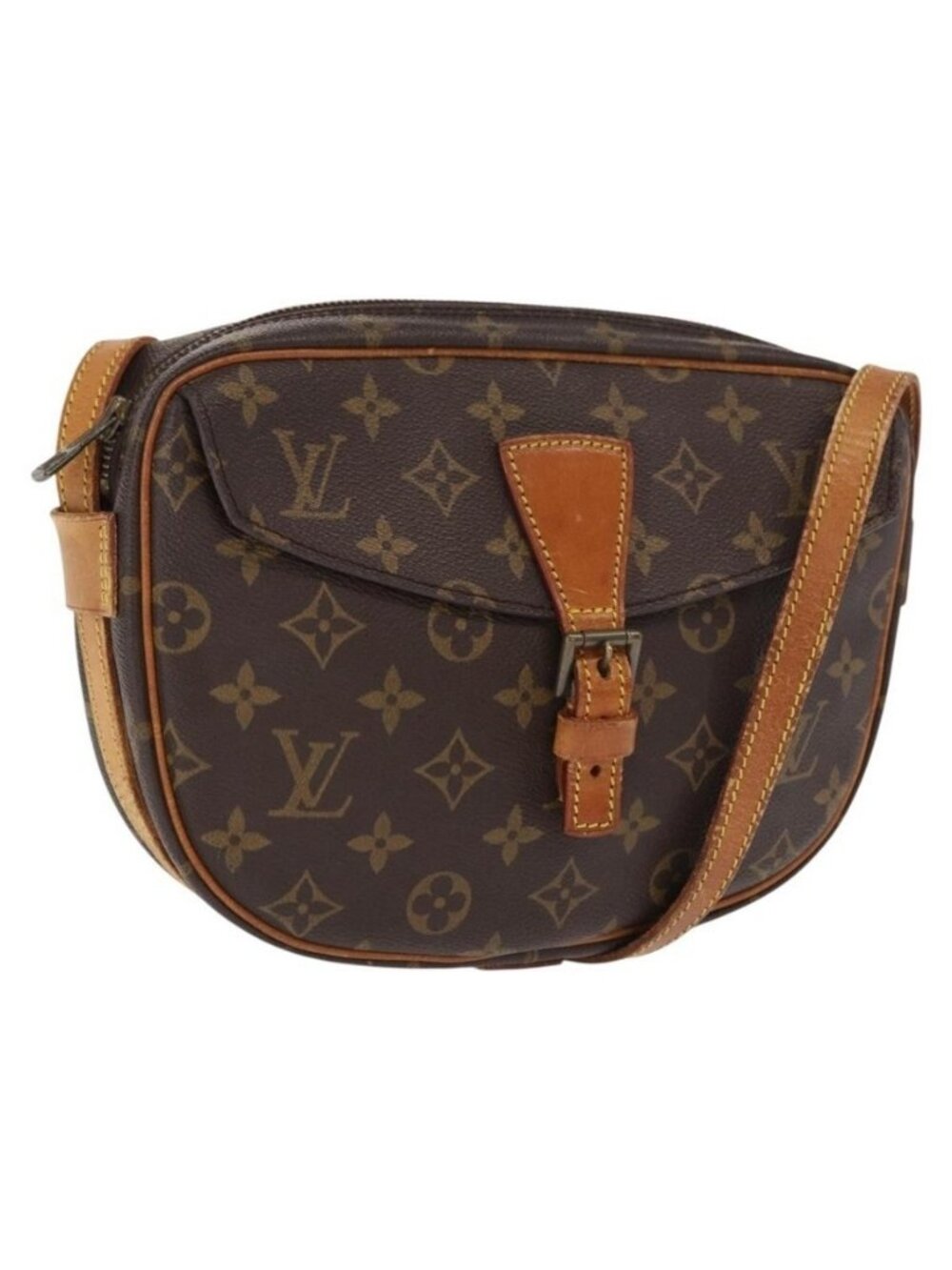 Authentic LOUIS VUITTON Monogram Jeune Fille MM Shoulder Bag M51226 LV